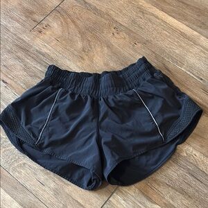 Women's Black Lululemon Shorts